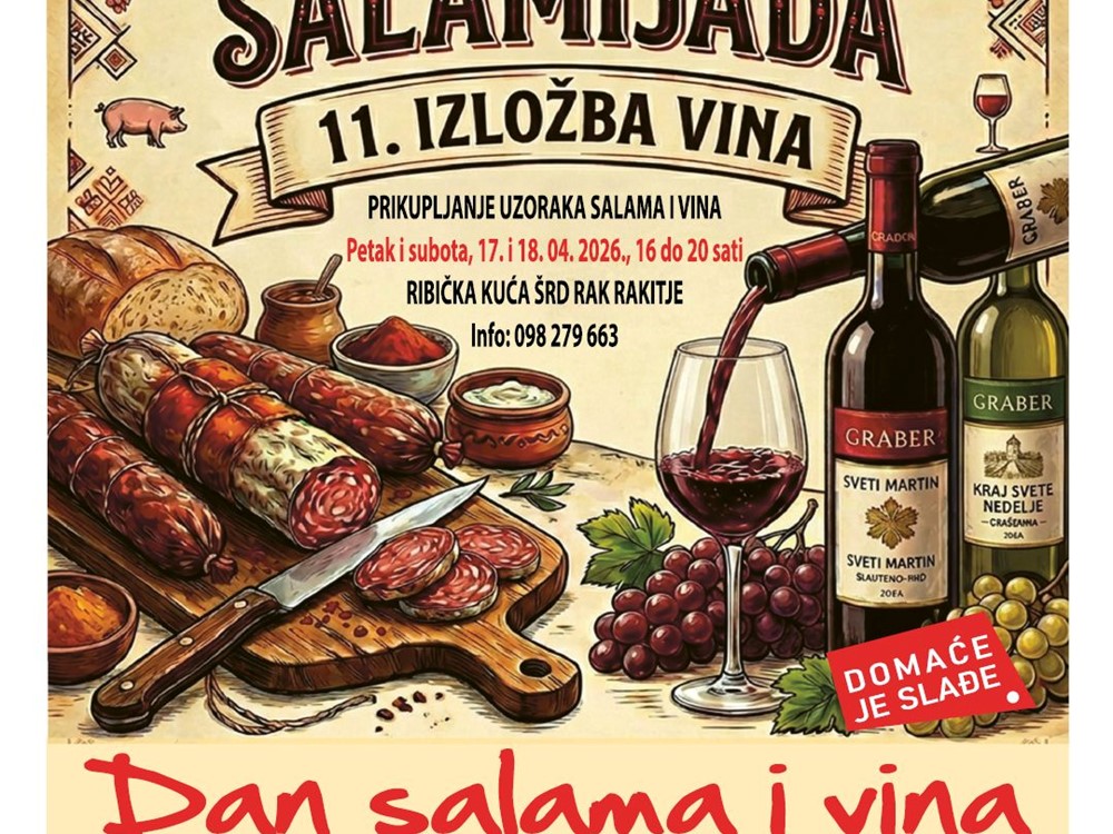 13. Svetonedeljska salamijada i 11. izložba vina