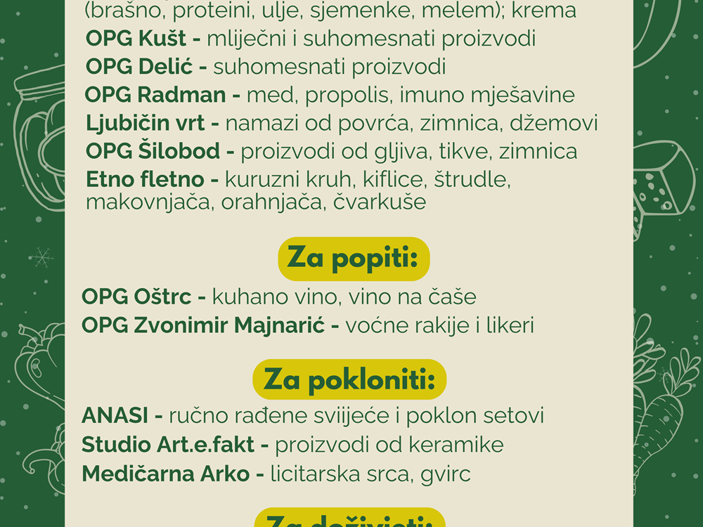 Biraj lokalno i zdravo - sajam lokalnih proizvođača