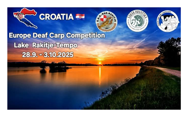 Europsko natjecanje gluhih u šaranskom ribolovu