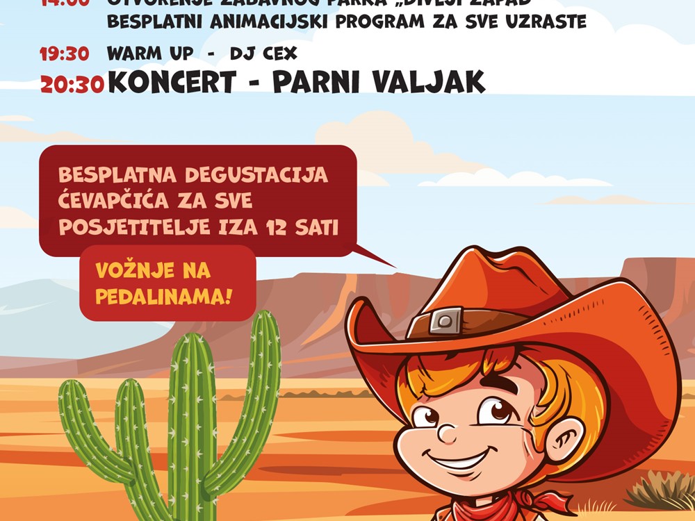 DAN GRADA SVETE NEDELJE - DIVLJI ZAPAD NA JEZERU KIPIŠĆE