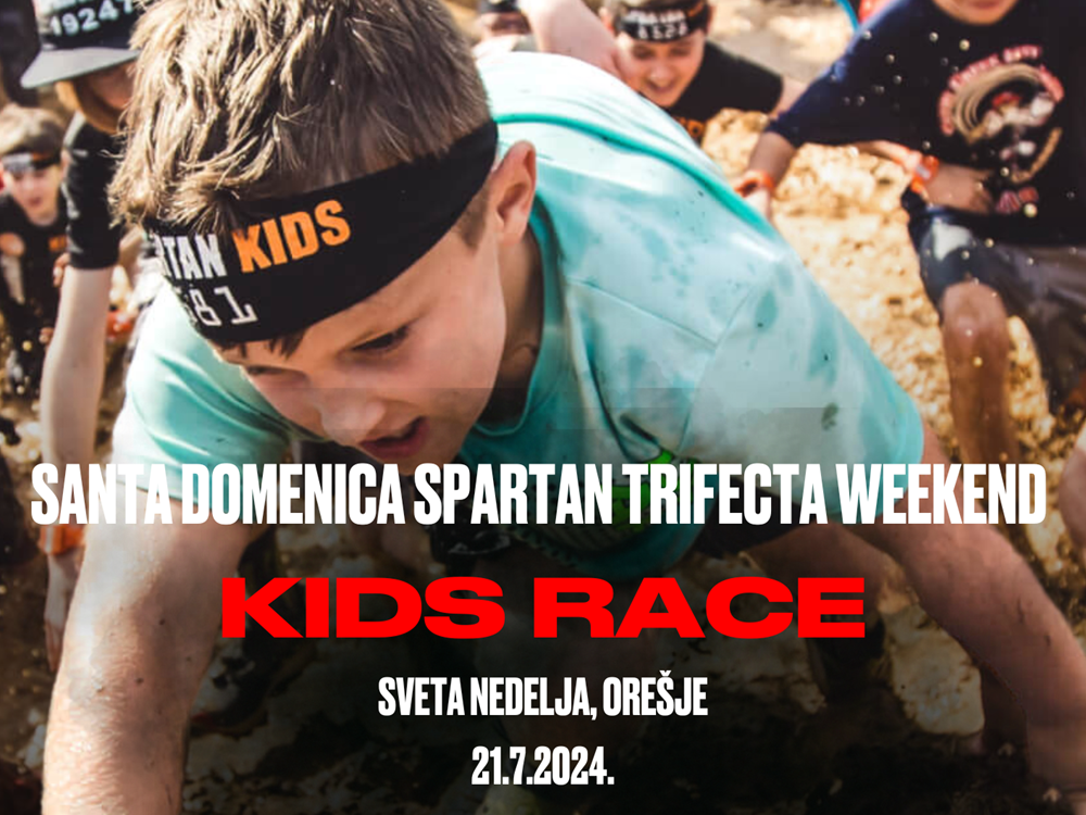 Spartan Kids Race 2024. u Svetoj Nedelji