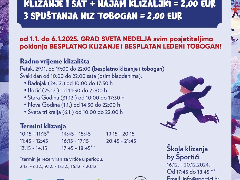 Klizaonica i ledeni tobogan