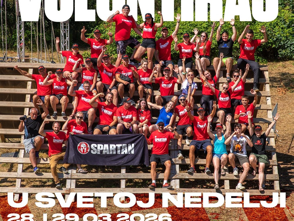Volontiraj na SPARTAN RACE utrci u Svetoj Nedelji!