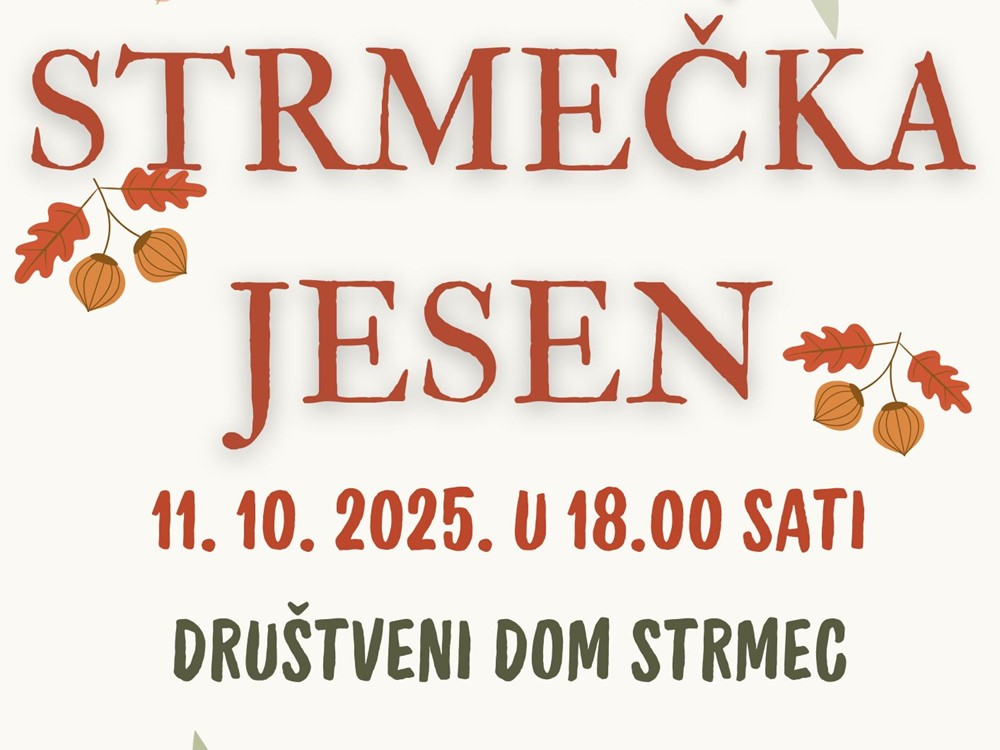 Strmečka jesen 2025.