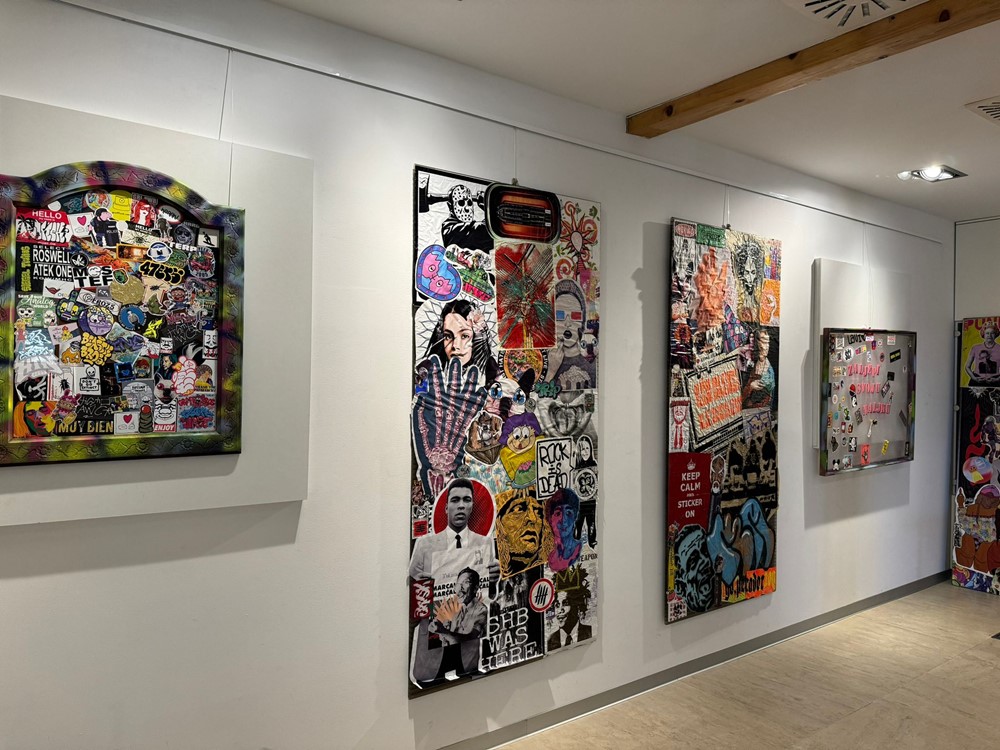 Izložba i radionice stikera i paste upova (naljepnica i postera)